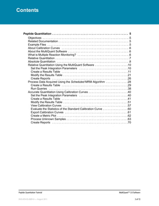 Mq peptide-quantitation-tutorial-en | PDF