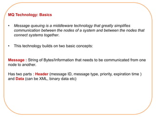 An Introduction to the Message Queuing Technology & IBM WebSphere MQ | PDF
