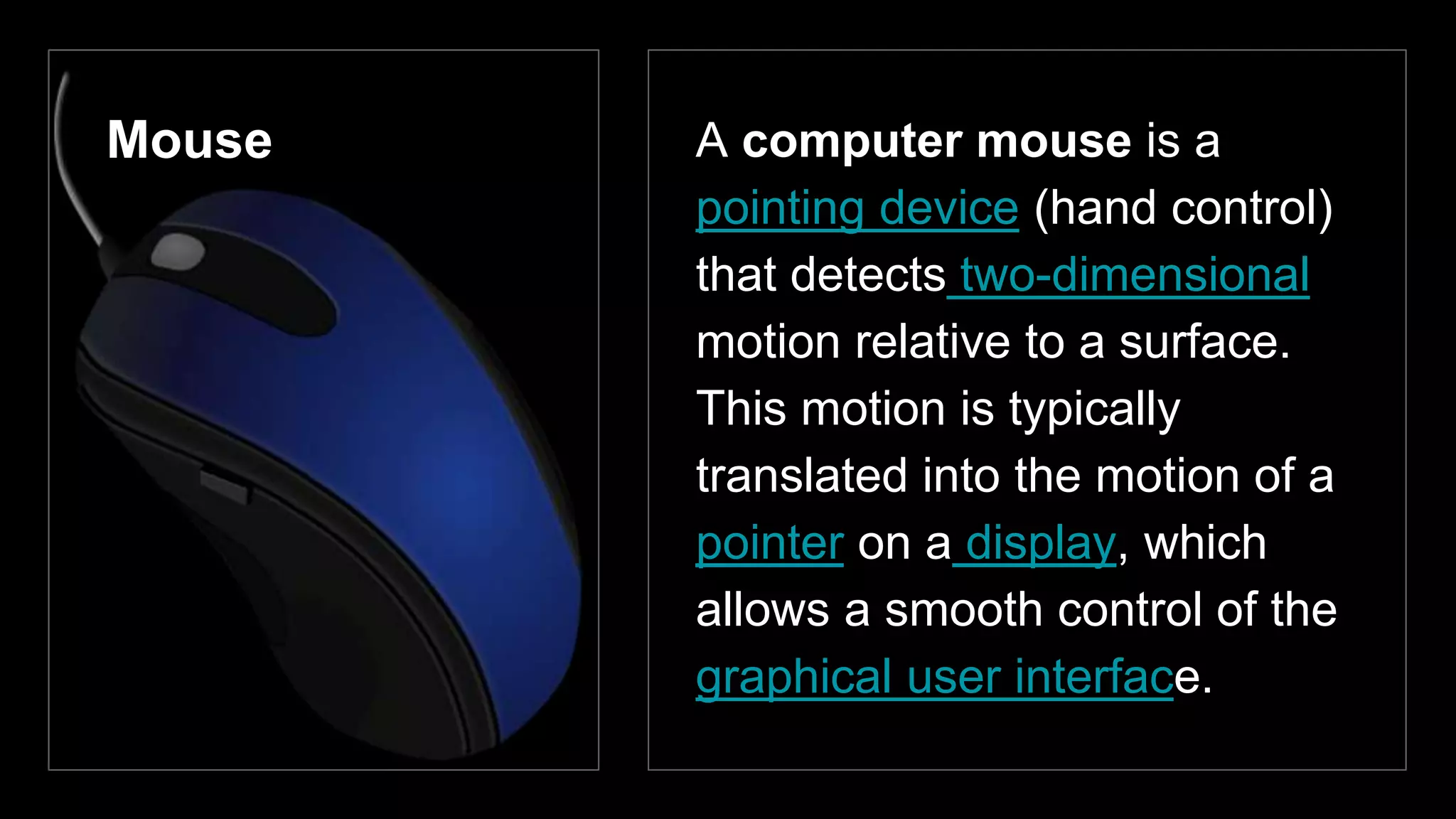 Input devices Of Computer | PPT