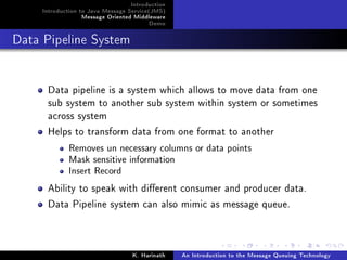 An Introduction to the Message Queuning Technology | PDF