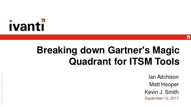 Breaking Down Gartner S Magic Quadrant For Itsm Tools