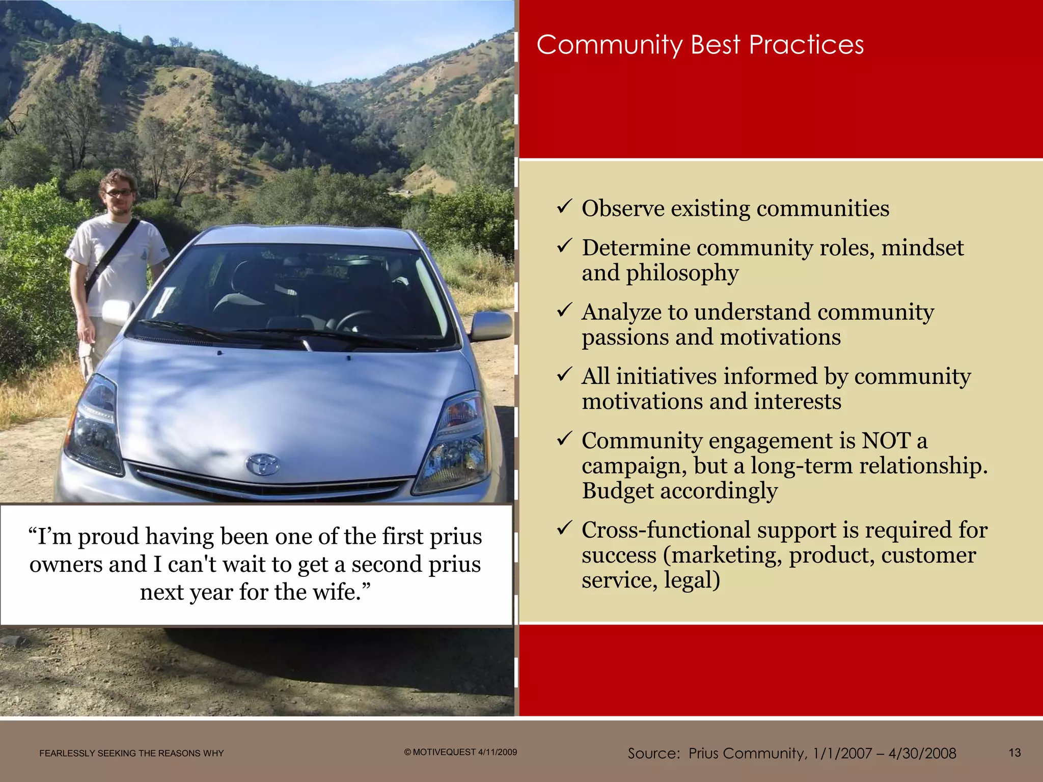 How Communities Work