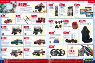 8
9
Válido para compras a partir de 80€ efetuadas com o Cartão Norauto+.
TAEG do cartão de crédito: 17,2%. Exemplo para uma compra de 1500€ paga em 12 meses. TAN: 14,16%.
Informe-se junto da Oney S.A.. Sujeito a aprovação.
Válido para compras a partir de 200€ efetuadas com o Cartão Norauto+.
TAEG do cartão de crédito: 17,2%. Exemplo para uma compra de 1500€ paga em 12 meses.
TAN: 14,16%. Informe-se junto da Oney S.A.. Sujeito a aprovação
4xSEM
JUROS
TAN: 0%
10xSEM
JUROS
TAN: 0%
Novidade
EM TODA A GAMA PROFISSIONAL
DE DETALHE AUTOMÓVEL NEXTZETT
MINIATURAS TUNING
DESDE
1,95€
CARROS MINIATURAS
• Fresh Matel • Hot Wheels • Race Star
14,95€
NINCO FLASH
LIGHTS CARS
2020702
• Com comando
• Emissão: AM
• Carga rápida
em 2 minutos
9,95€
AVIÃO HAND
LAUNCH 498846
• Avião para se lançar com a mão
• Fabricado em espuma de alta
resistência
• Não necessita de ferramentas
para montagem
• Dim: 310mm x 250mm
19,95€
NINCO ATTACK 20231
• 2WD • Uso interior/ exterior
• Rádio control
• Funciona a pilhas (pilhas não incluidas)
29,95€
NINCO PARKRACERS RX1
2069174
• Azul • Carro Rally - Radio Comando (R/C)
• Escala 1:22
• 2 frequências: 27/40Mhz FM radio
• Bateria recarregável por cabo USB
• Grande capacidade de viragem
• Suspensão dianteira e traseira adaptada
para qualquer superfície
​• Pneus macios para maior “grip”
39,95€
NINCO SUPER GT1 2069176
• Azul • Carro de Estrada - Radio
Comando (R/C)
• Escala 1:14
• 2.4Ghz
• Bateria Li-Ion
• Velocidade até 15km/h
• Comando ergonómico
• Corpo em plástico para melhor agilidade.
19,95€
NINCO ZOMBIE 20232
• 2WD • Uso interior/ exterior
• Rádio control
• Funciona a pilhas (pilhas não incluidas)
29,95€
NINCO PARKRACERS RX1
2069175
• Vermelho • Carro Rally - Radio Comando (R/C)
• Escala 1:22
• 2 frequências: 27/40Mhz FM radio
• Bateria recarregável por cabo USB
• Grande capacidade de viragem
• Suspensão dianteira e traseira adaptada para
qualquer superfície
​• Pneus macios para maior “grip”
39,95€
NINCO SUPER GT2 2069177
• Verde • Carro de Estrada - Radio
Comando (R/C)
• Escala 1:14
• 2.4Ghz
• Bateria Li-Ion
• Velocidade até 15km/h
• Comando ergonómico
• Corpo em plástico para melhor agilidade.
5,95€
LÂMPADAS
VALLUX
HALOGÉNEO
SUPER WHITE
• Par • H1 • H3 • H4
• H7 • H9 • H11
• HB3/9005
• HB4/9006
DESDE
21,95€
LÂMPADAS
COOL BLUE
INTENSE
• Disponível em:
H1, H4, H7,
H11, H16, HB3, HB4.
• Halogéneo, 55w,
4200K, até 20% mais
luz na estrada
• Aprovada para
utilização em estrada
pela (ECE)
DESDE
9,95€
LÂMPADAS VALLUX
PREMIUM PLUS
2 MÉDIOS +
2 MÍNIMOS
• Luz branca (5000k)
• 12V/55W de potência
• Dobro da iluminação
quando comparada com
lâmpadas de halogéneo
com a mesma potência
• H7 • H1 • H3 • H4 • HB3
• HB4/9005 • H1
PREMIUM
PLUS GOLD 9,95€
• Luz amarela • H1• H4• H7
DESDE
7,95€
MANETES
• Disponível em várias
marcas, modelos
e formatos
• Simples, numéricas,
com e sem gatilho
(marcha-atrás)
DESDE
9,95€
FILTROS DE AR
UNIVERSAL
Filtros de AR
Universal KN desde 29.95€
988363
Kit Limpeza KN 	 12,95€ 	14,95€
12,95€
FICHA OBD ELM327 MINI UNIV. 865914
• Leitura e Diagnóstico de erros e sensores na viatura (quando
compatível) • Compatível com Android​(exemplo: aplicação
“Torque”) • Ligação por Bluetooth
OBD elm327 WIFI
Android 953343 29,95€	 39,95€
DESDE
14,95€ MANOMETROS
943949 • Carga de bateria	 14,95€	 19,95€
943642 • Pressão turbo CZ	 22,95€	 29,95€
943640 • Temperatura do óleo	 24,95€	 34,95€
943641 • Pressão turbo PT	 24,95€	 34,95€
943643 • Temperatura da água	 24,95€	 34,95€
943951 • Conta rotações	 34,95€	 44,95€
943639 • Pressão do óleo	 39,95€	 49,95€
DESDE
59,95€
JANTES
• Dover S • Kiel • Faro • Outras
DESDE
109,95€
BACKETS
934050 • Backet Akan em tecido	 109,95€	 119,95€
934049 • Backet Toya em PVC	 119,95€	 129,95€
39580 • Backet Viper em PVC 	 119,95€	 129,95€
59,95€ 69,95€
MAISTO TECH ROCK CRAWLER 3XL R/C
2069173
• Leve mas resistente • Suspensão dianteira e traseira com molaarticulada • Tracção as 4 rodas • 2.4 GHz • Até 8 jogadores podemconduzir ao mesmo tempo • Ajuste de alinhamento de direção• Veículo com bateria carregável 6.4V de lítio (incluídas)
• Comando com 2 pilhas AA (incluído) • Disponível em várias cores
10%
DESCONTO
10€
POUPE
 