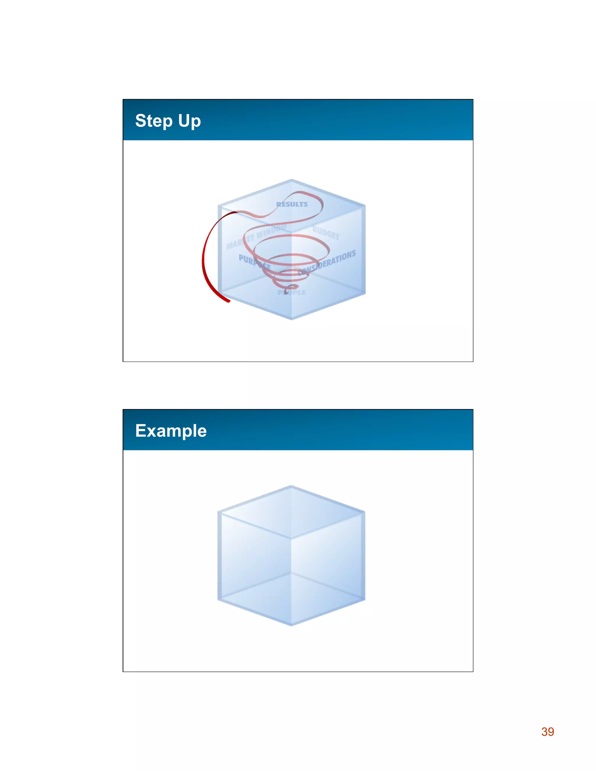 Step Up
Step Up

Example
Example…

39

 