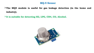MQ Series Sensors and their applications | PPTX