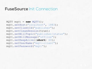 MQTT with Java - a protocol for IoT and M2M communication | PDF