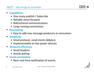 Mqtt – a protocol for the internet of things | PDF