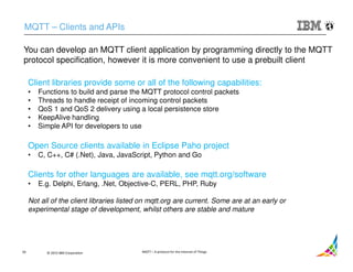 Mqtt – a protocol for the internet of things | PDF
