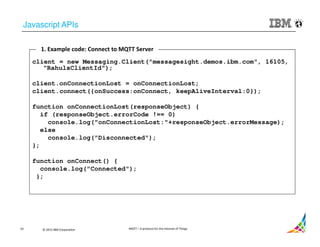 Mqtt – a protocol for the internet of things | PDF