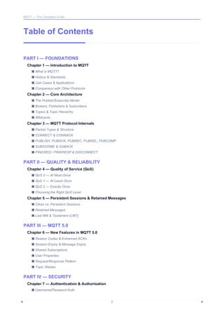Mqtt Security.pdf MQTT: Comprehensive Guide to Protocol, Architecture, and Security | PDF