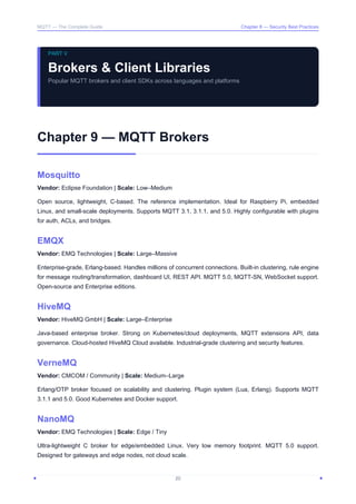 Mqtt Security.pdf MQTT: Comprehensive Guide to Protocol, Architecture, and Security | PDF