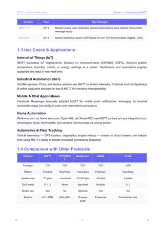 Mqtt Security.pdf MQTT: Comprehensive Guide to Protocol, Architecture, and Security | PDF