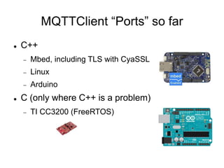 MQTT enabling the smallest things | PPT