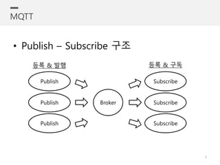 [발표자료]신뢰적인 MQTT 프로토콜에서 성능향상을 고려한 Publish Queue 기반 데이터 전송 기법 | PPTX