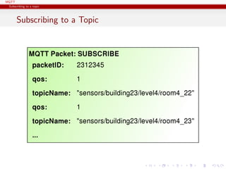 MQTT - Protocol for the Internet of Things | PDF