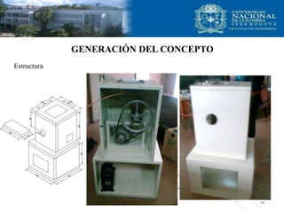 GENERACIÓN DEL CONCEPTO
Estructura
 