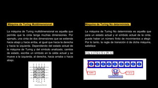 Máquina de turing | PPTX