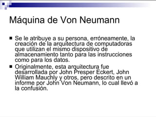 Máquina de von neumann