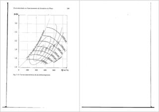 Particularidades no Funcionamento de Geradores de Fluxo 299
l
3,0
2,6
2,2
1,8
1,4
1,0
0 200 400 600 800 Q (m3/h)
Fig. 11.6 Curvas caracterfsticas de um turbocompressor.
 