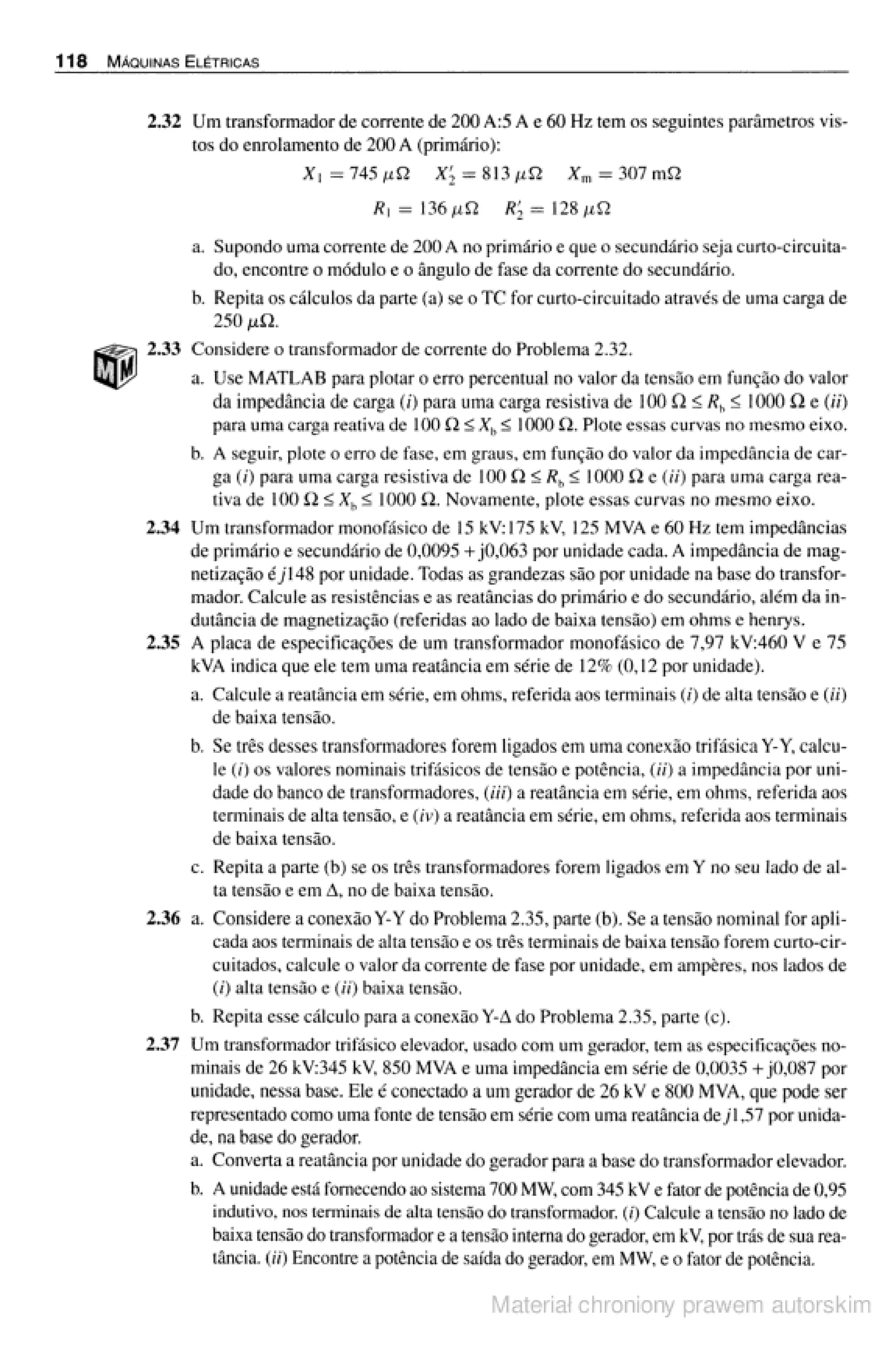 Máquinas elétricas   fitzgerald