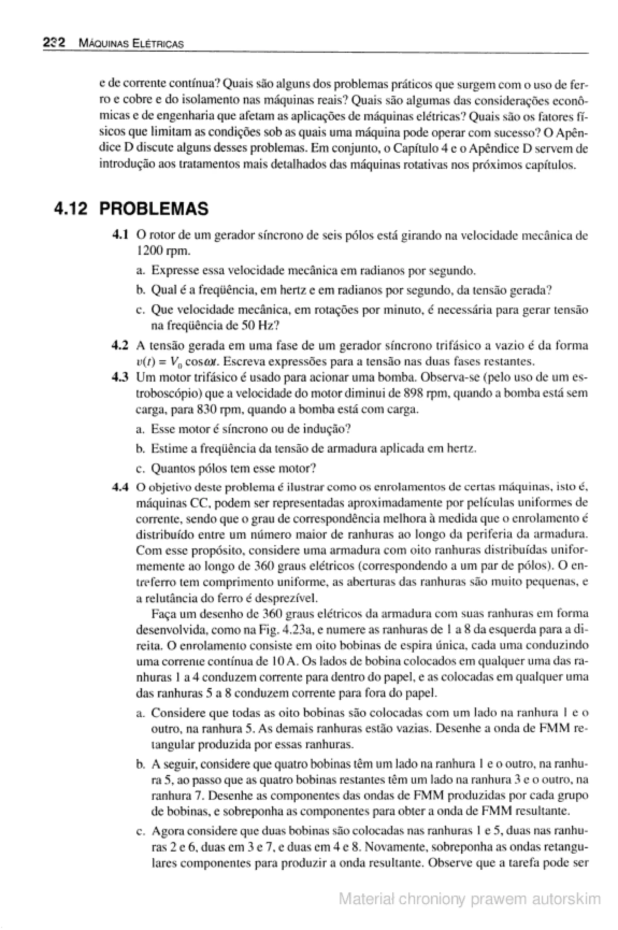 Máquinas elétricas   fitzgerald