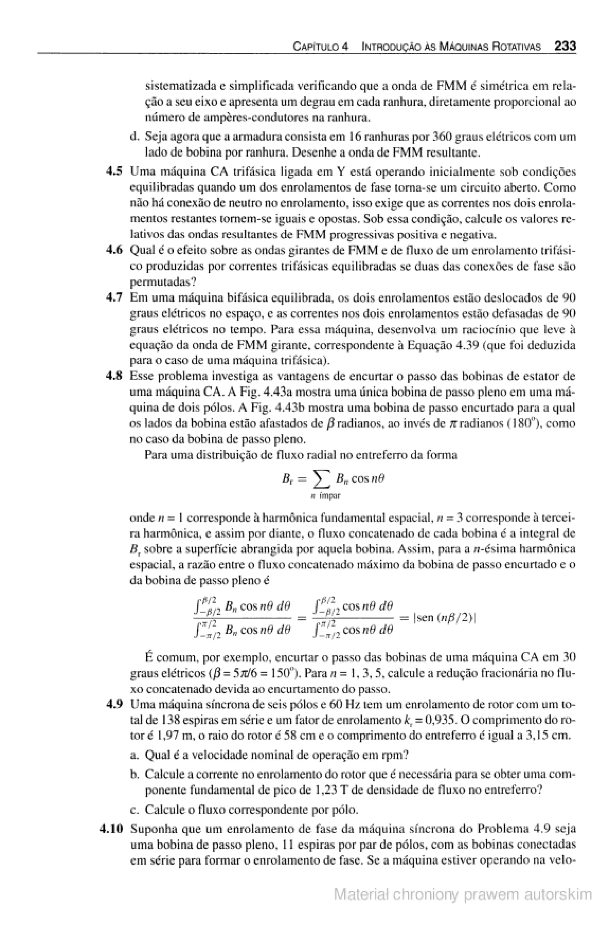 Máquinas elétricas   fitzgerald