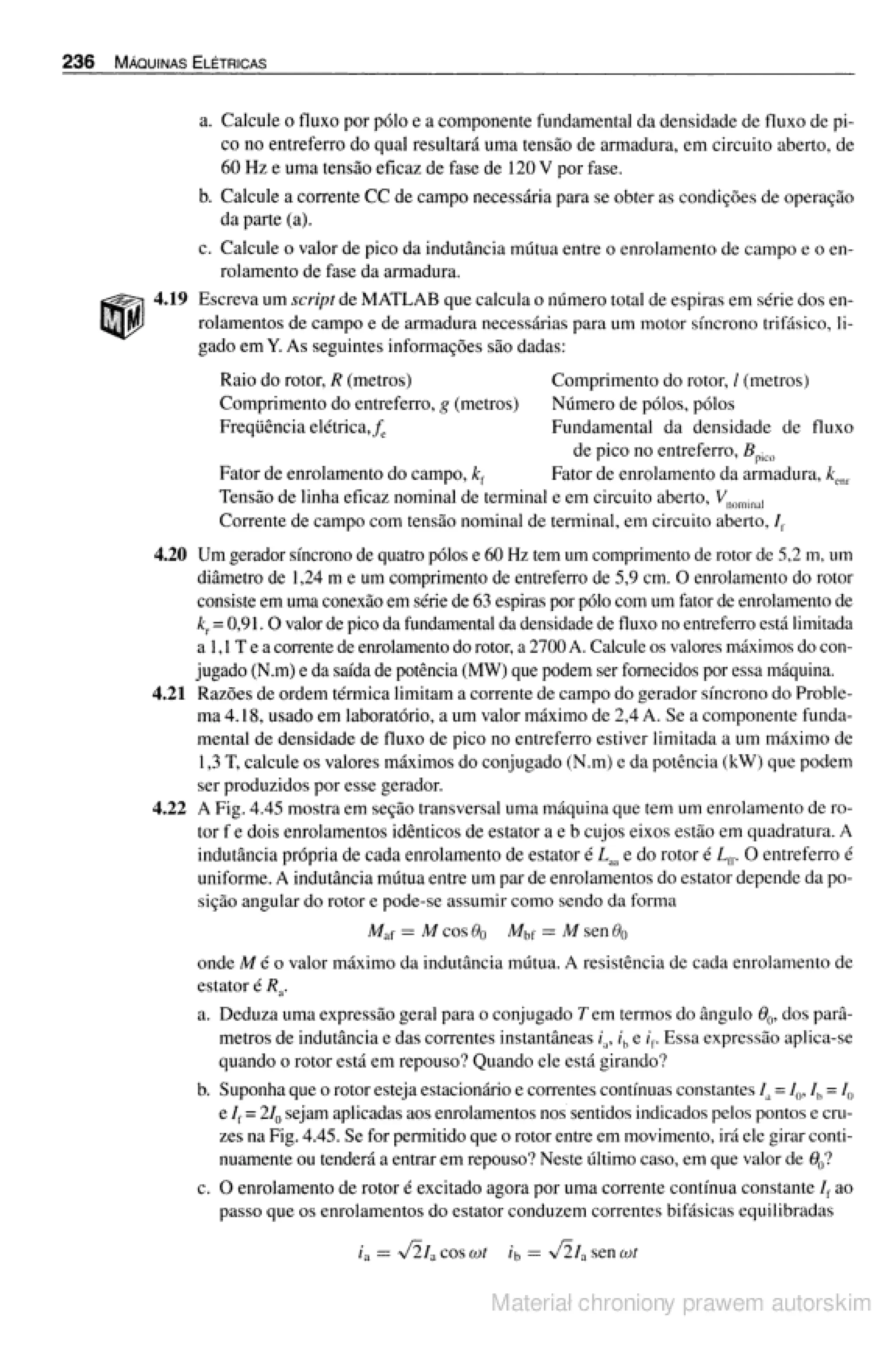 Máquinas elétricas   fitzgerald