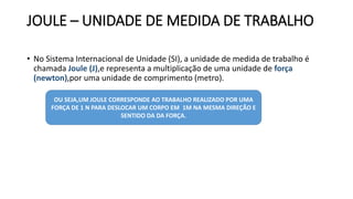 MÁQUINAS SIMPLES,TRABALHO,POTÊNCIA E TIPOS DE ENERGIA. | PDF