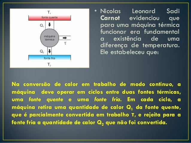 1 Lei e 2 lei da termodinamica