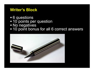 M Quiz Finals College