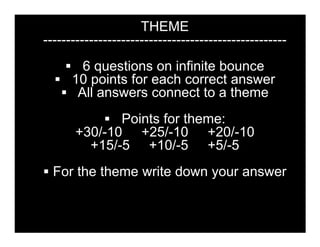 M Quiz Finals College