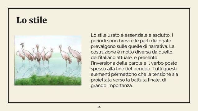 Chichibio e la gru | PPTX | Romance | Genres