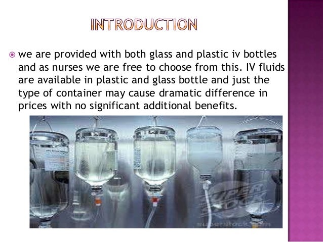 intravenous fluids