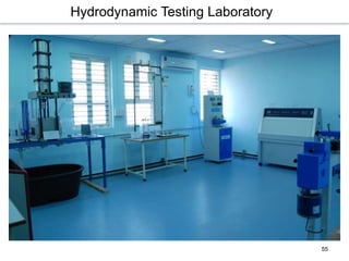 Hydrodynamic Testing Laboratory
55
 