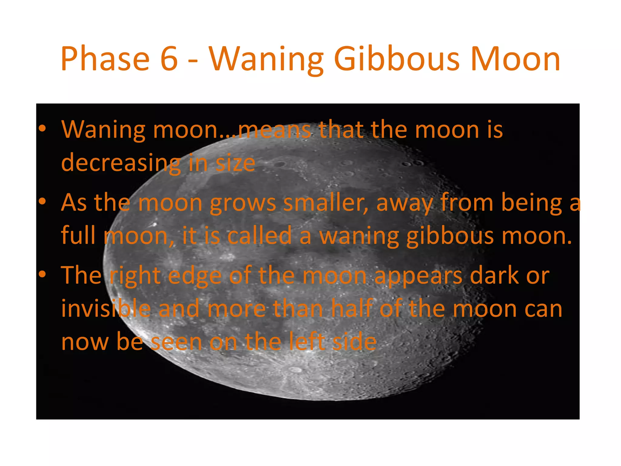 Phases of the moon | PPTX