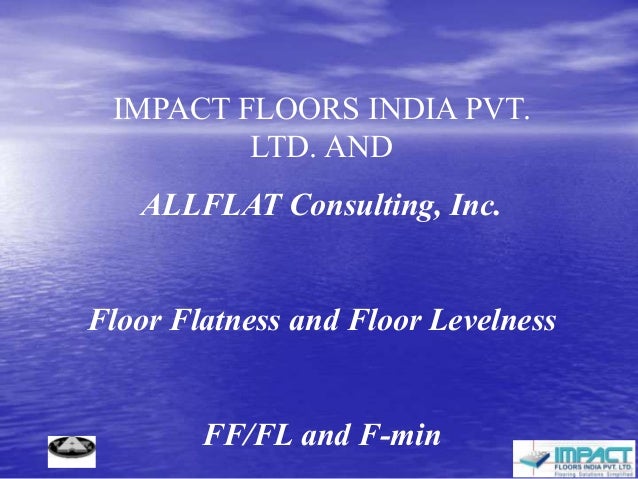 Concrete Floor Flatness Chart