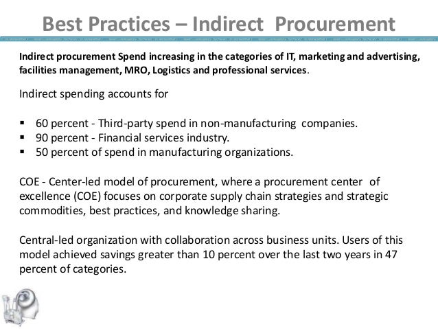 indirects procurement