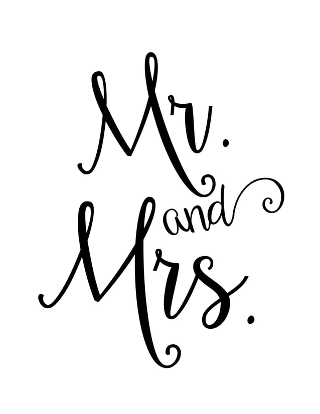 Mr.-Mrs.para imprimir Grátis Criatividade Ativa | PDF