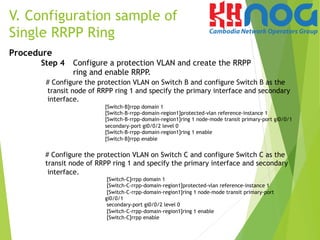 Pos Rrpp Rapid Ring Protection Protocol (RRPP) | PDF