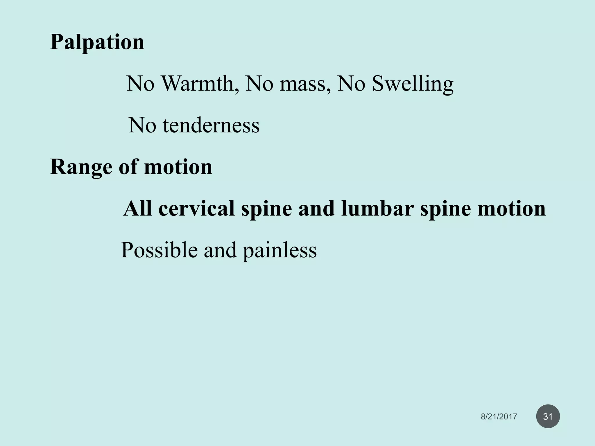 MYELOPATHY CASE PRESENTATION | PPTX