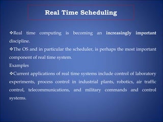 CS 23 Operating System Design Principles_MULTIPROCESSOR AND REAL TIME ...