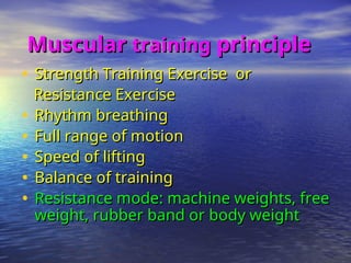 (Mr. CHENG 1)Principles of Exercise Prescription.principle of exercise ...
