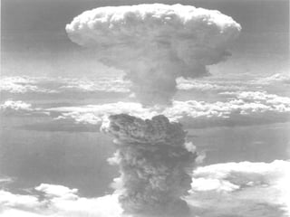 Atomic Power Since 1942, the United States had been conducting experiments on splitting the atom, thus creating a new source of tremendous power.  The so-called “Manhattan Project” under the supervision of scientist Enrico Fermi, had successfully created the capability of atomic weaponry, and on July 16, 1945 tested the weapon at Alamogordo, New Mexico.  By the time the bomb was ready to use the Italians, and Germans surrendered, leaving the Japanese as the lone possible targets of atomic devastation.  After a refusal to the warning of, “the alternative to surrender is prompt and utter destruction,” the first atomic bomb was dropped on Hiroshima on August 6, 1945.  Three days later another bomb was dropped on Nagasaki.  On August 14, 1945 the Japanese surrendered. 