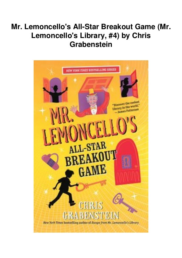 Mr Lemoncello S All Star Breakout Game Mr Lemoncello S Library 4