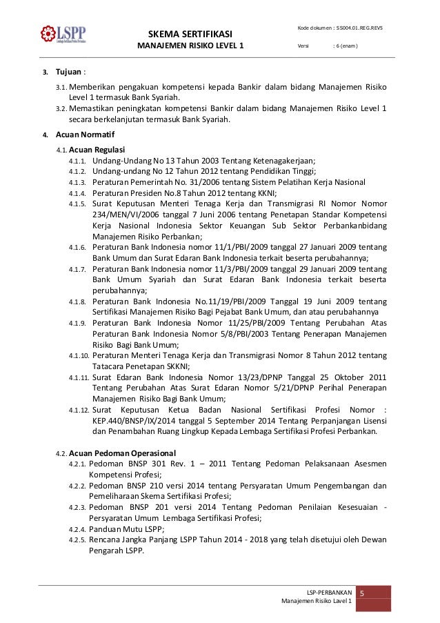 Contoh Soal Ujian Sertifikasi Audit Internal Bank Lspp