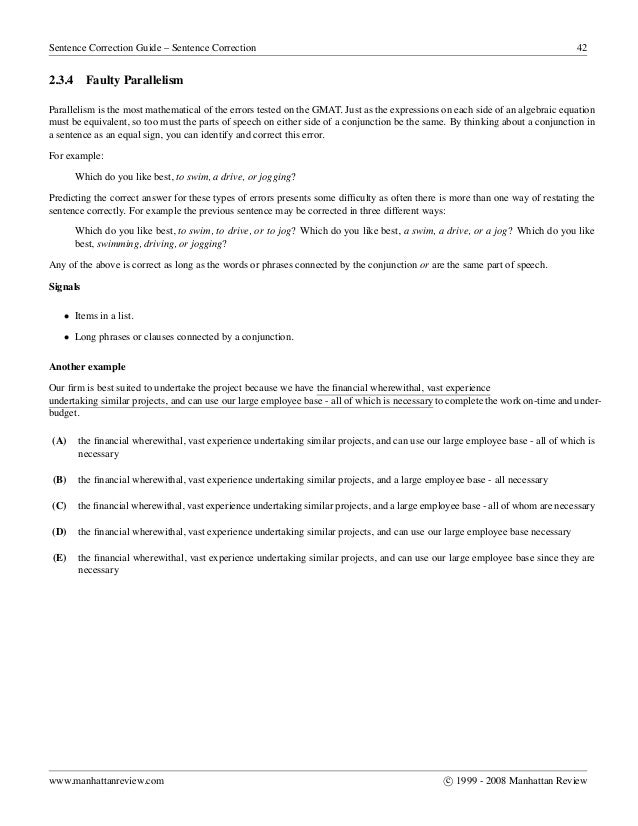 Essay correction