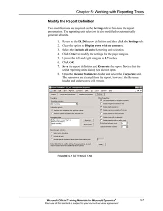 Mr20 enus 05-Report Design in Management Reporter 2.0 for Microsoft ...