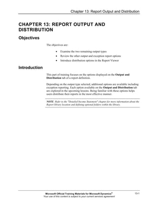 Mr20 enus 13-Report Design in Management Reporter 2.0 for Microsoft ...