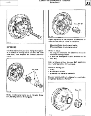 ELEMENTOS PORTADORES TRASEROS
Tracción             Rodamiento
                                           33
 