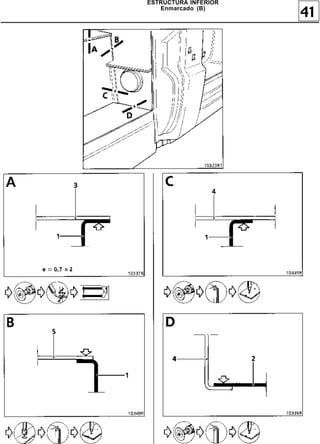 ESTRUCTURA INFERIOR
   Enmarcado (B)
                      41
 